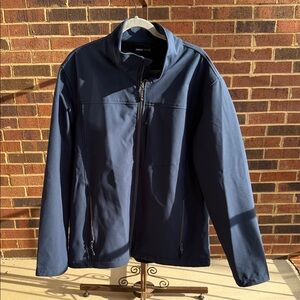 Swiss Tech Men's Dark Blue Windbreaker